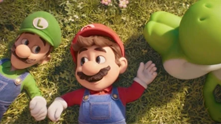 Kadr z filmu "Super Mario Galaxy Film"