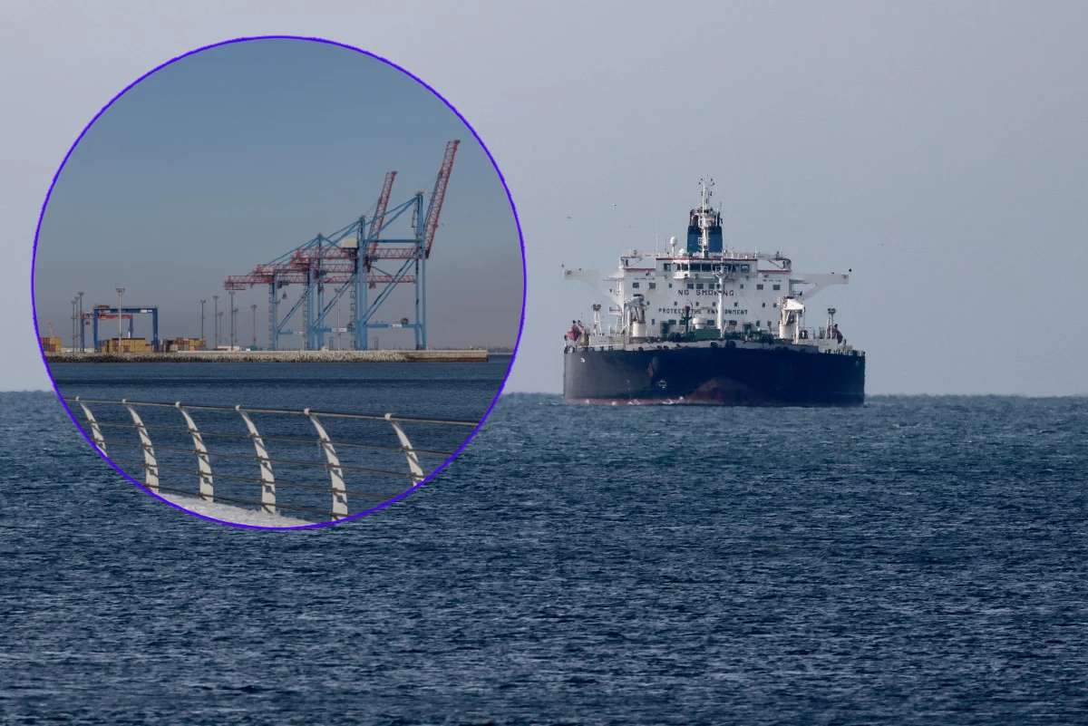 Statek rosyjskiej "floty cieni" zatrzymany przez SBU