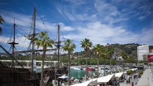 Spore obłożenie w Wielkanoc odnotowano m.in. w Maladze. 