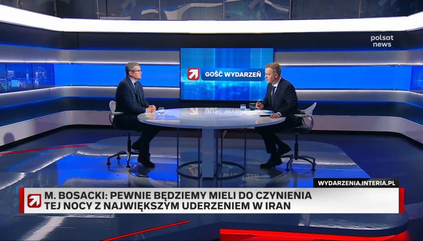 Bosacki w "Gościu Wydarzeń" o wysłaniu polskich żołnierzy na Bliski Wschód: Nie ma sensu
