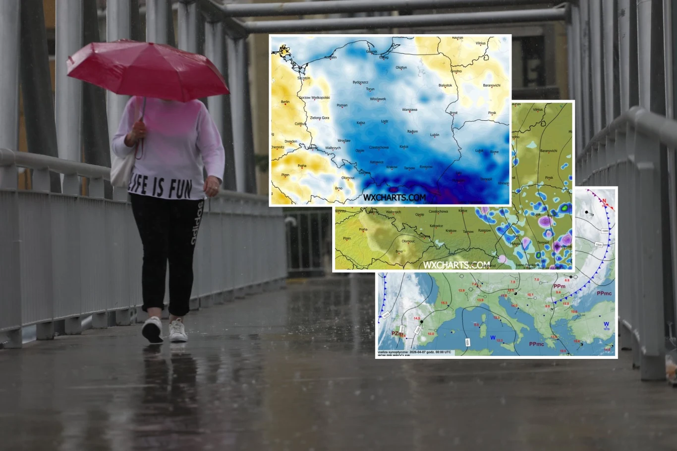 Przelotne deszcze w Polsce. Sucho będzie tylko na zachodzie - wynika z prognoz IMGW