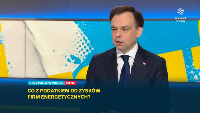 Domański o objęciu koncernów paliwowych podatkiem od nadmiarowych zysków: To nie są proste rozwiązania