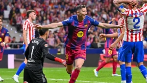 Czy Robert Lewandowski znów strzeli gola Atletico Madryt?