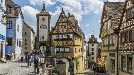 Rothenburg ob der Tauber to wyjątkowe średniowieczne miasto w Niemczech