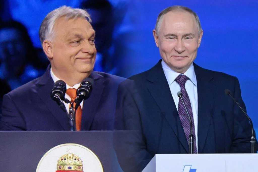 Viktor Orban i Władimir Putin