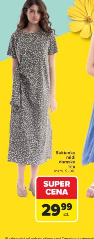 Sukienka damska TEX