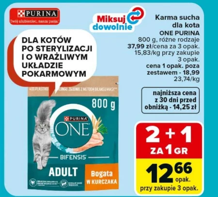 Корм для котів Purina One