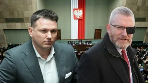 Konfederacja Grzegorza Brauna dogania Konfederację Sławomira Mentzena