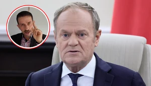 Donald Tusk, Marek Jówko (w kółku)