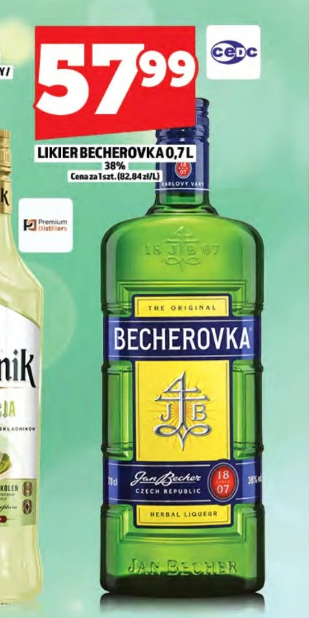 Лікер Becherovka