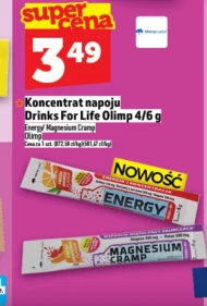 Koncentrat napoju Energy