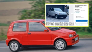 Fiat Cinquecento jak z salonu. Niezwykła oferta w internecie | Screen: otomoto.pl 