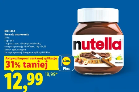 Крем для намазування Nutella