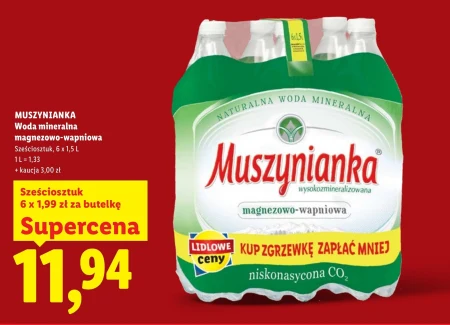 Мінеральна вода Muszynianka