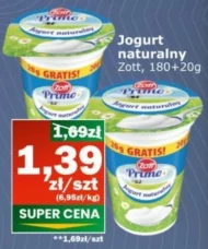 Jogurt naturalny Zott
