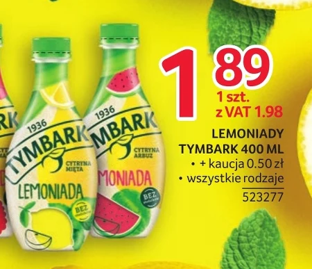 Лимонад Tymbark