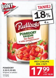 Нарізані помідори Pudliszki