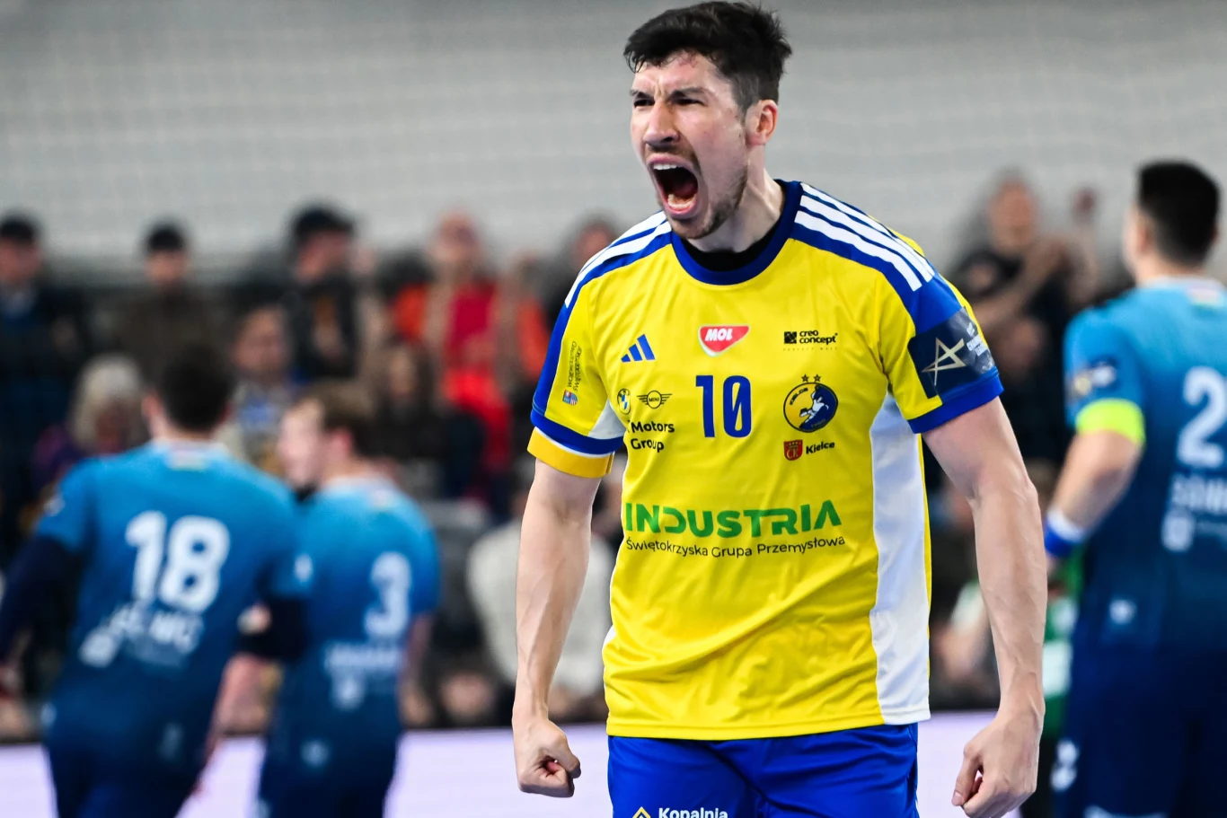 Dramatyczny mecz w Kielcach - Industria walczyła o Ligę Mistrzów