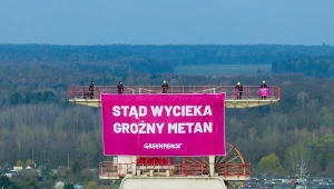 Protest aktywistów Greenpeace