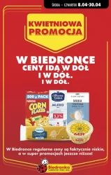 Kwietniowa promocja - Biedronka