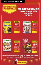 Kwietniowa promocja - Biedronka