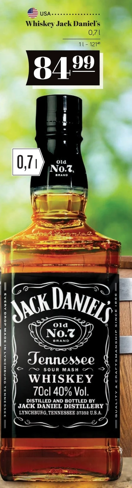 Віскі Jack Daniel's
