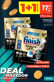 Капсули для посудомийних машин Finish