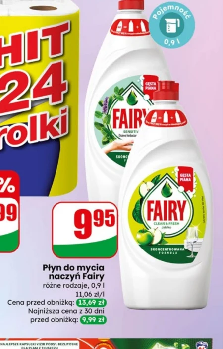 Засіб для миття посуду Fairy