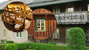 Alpejska zabudowa u podnóża Karkonoszy. Niezwykła wieś niedaleko Karpacza