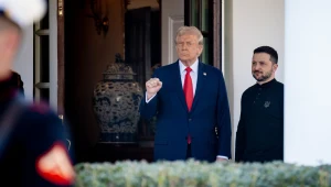 Według Wołodymyra Zełenskiego niewielu liderów ma z Donaldem Trumpem tak dobre relacje, jak on