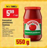 Koncentrat pomidorowy Dawtona