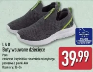 Buty dziecięce L & D