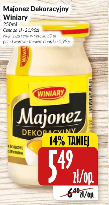 Майонез Winiary