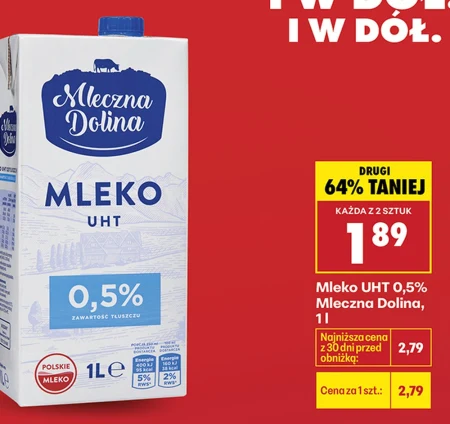 Молоко Mleczna Dolina