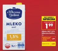 Молоко Mleczna Dolina