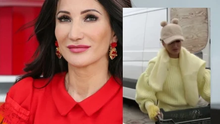 Justyna Steczkowska sprzedawała warzywa na targu