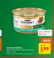 Mokra karma dla kota Gourmet Gold
