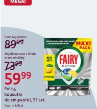 Kapsułki do zmywarki Fairy
