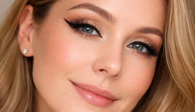 Makijaż na opadającą powiekę 