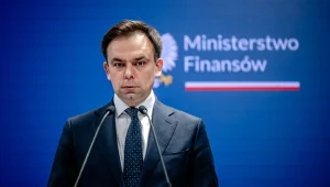 Minister finansów i gospodarki Andrzej Domański