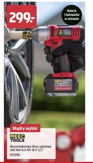 Akumulatorowy klucz udarowy Meec Tools