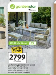 Zestaw wypoczynkowy Gardenstar