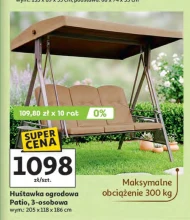 Huśtawka ogrodowa Patio