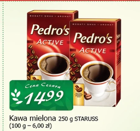 Мелена кава Pedros