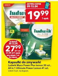 Капсули для посудомийних машин Ludwik