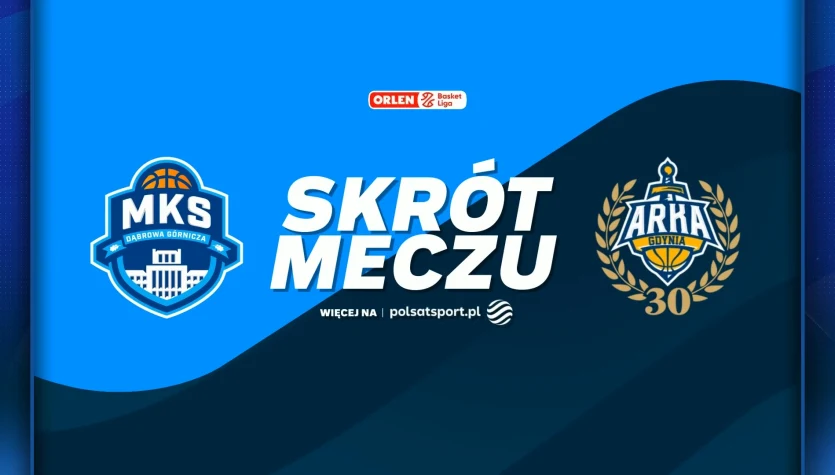 MKS Dąbrowa Górnicza - AMW Arka Gdynia. Skrót meczu. WIDEO