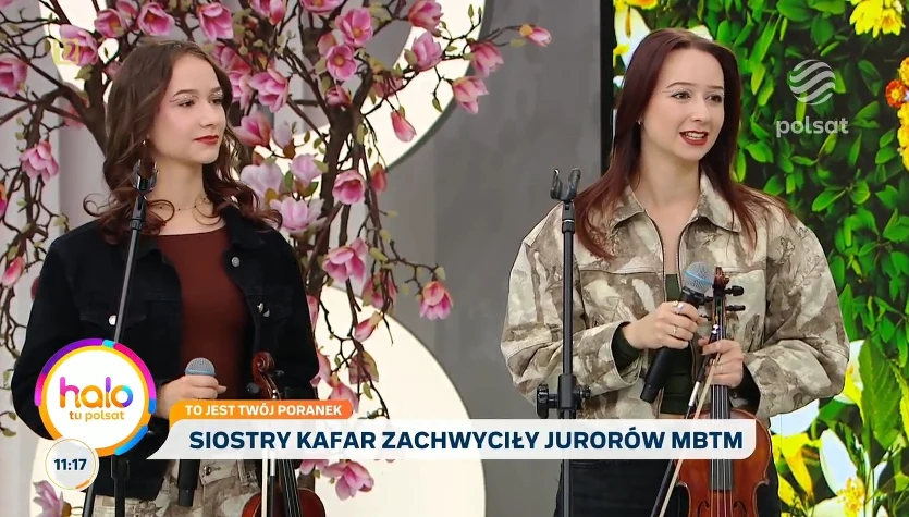 Siostry Kafar z "Must Be the Music" wystąpiły w "halo tu polsat"