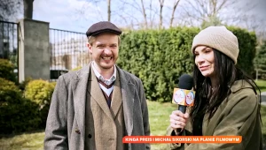 Anna Rubaj na planie filmu "Berek"