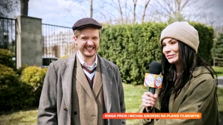 Anna Rubaj na planie filmu "Berek"