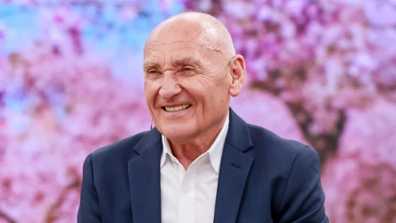 Czesław Lang, wybitny polski kolarz, w "halo tu polsat"